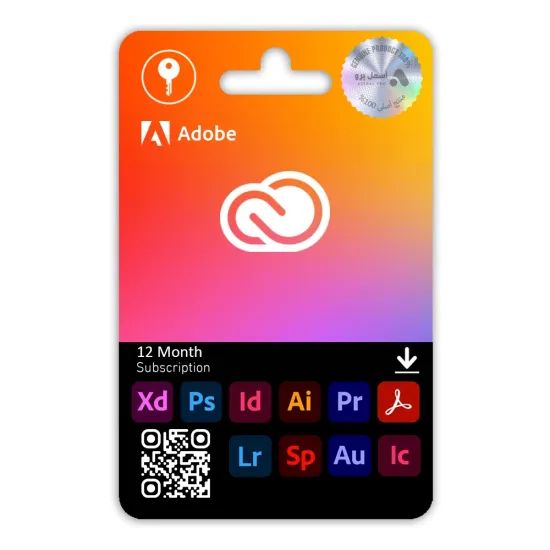 Adobe Creative Cloud – 12 Months Subscription Adobe Creative Cloud – 12 Months Subscription