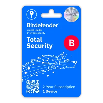 Bitdefender Total Security - 1 Device 2 Year
