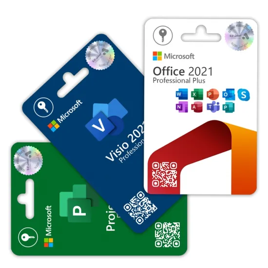 Office 2021 Pro Plus + Visio 2021 + Project 2021 Office 2021 Pro Plus + Visio 2021 + Project 2021